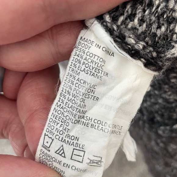 Prana Angelica Duster Sweater Cardigan Gray | S - Picture 6 of 6